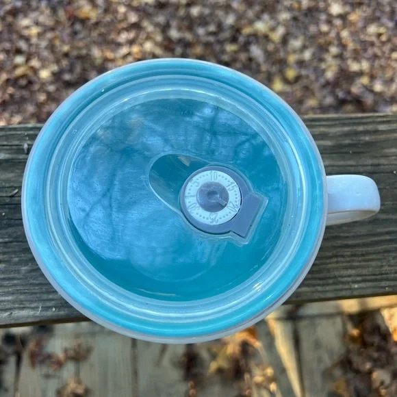 Pier 1 Peppermint Swirl Cake Oversized Coffee Mug - Picture 2 of 6